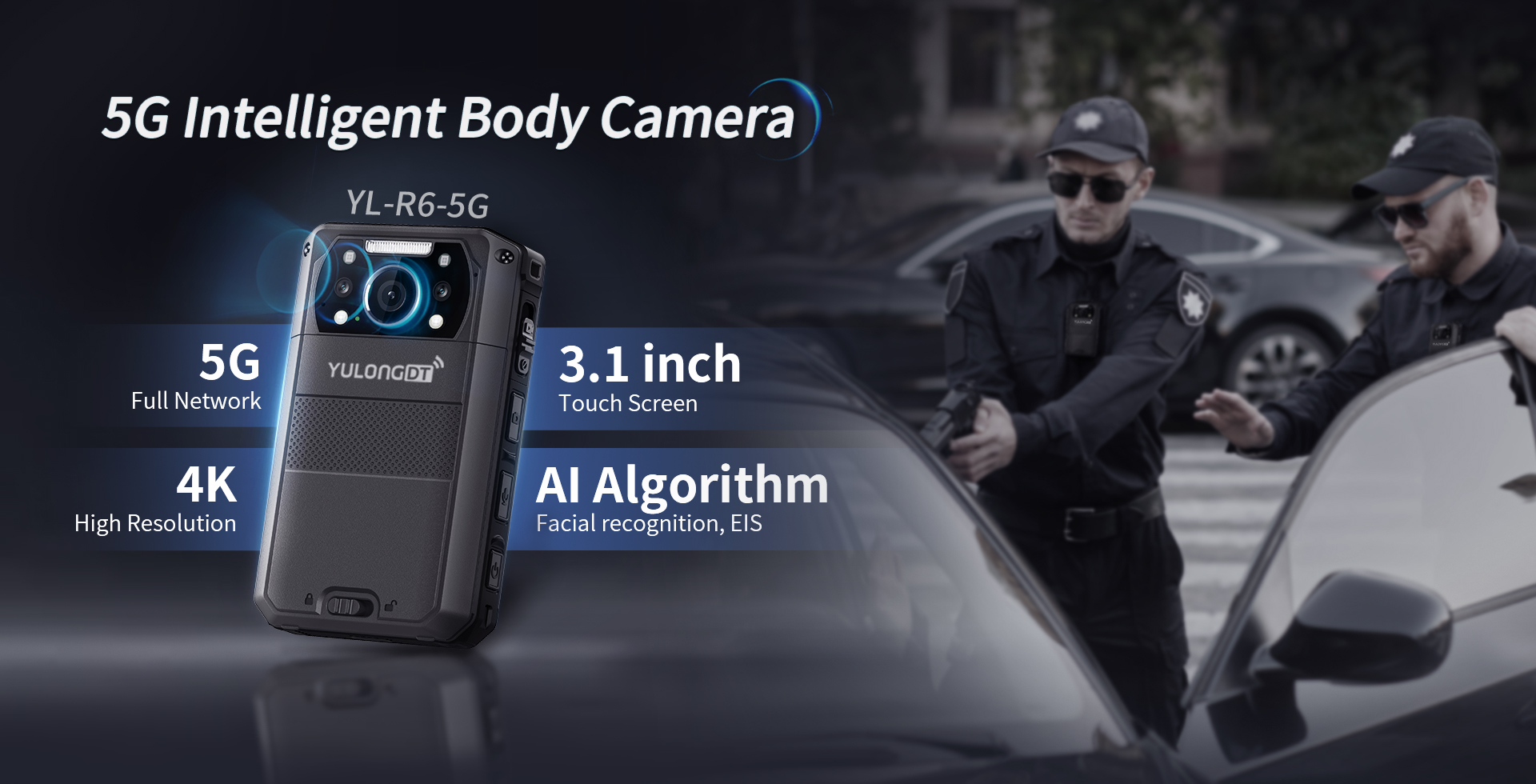 5G Intelligent Body Camera